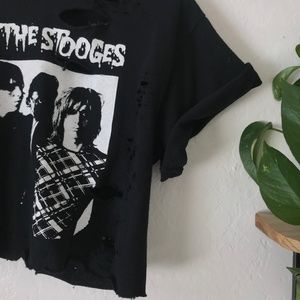 HAND DISTRESSED VINTAGE STOOGES TEE
